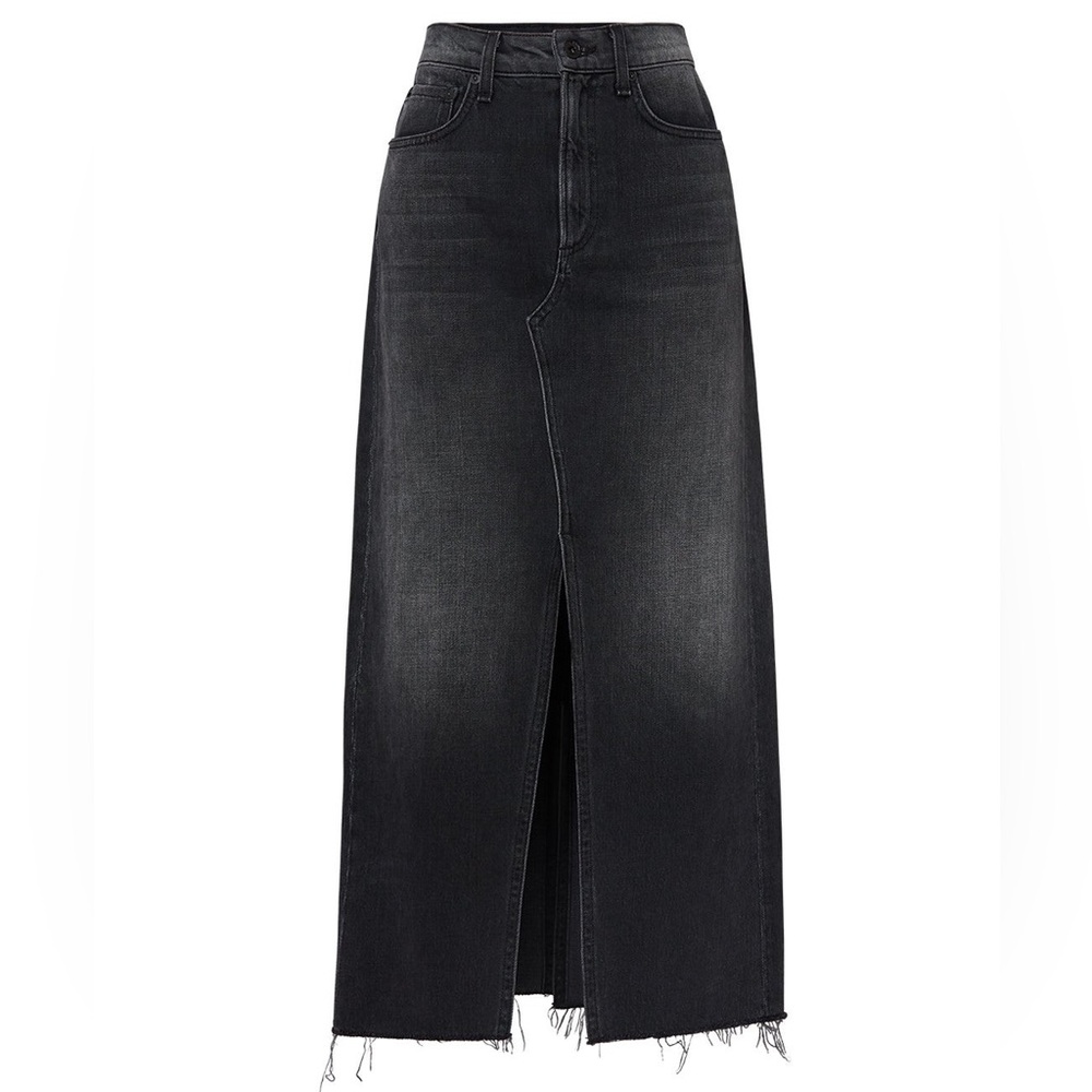 Rag & Bone | Clyde Denim Skirt In Washed Black - NWOT - Picture 14 of 14